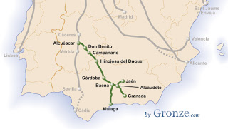 Camino Mozárabe (desde Almería hasta Santiago de Compostela 1100 km aprox.)
